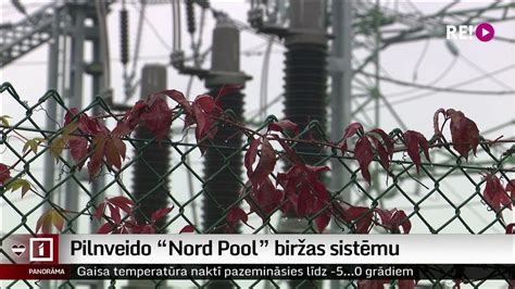 nord pool biržas cena